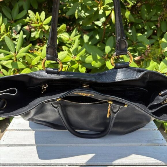 Prada Tessuto Leather Tote - Picture 5 of 15